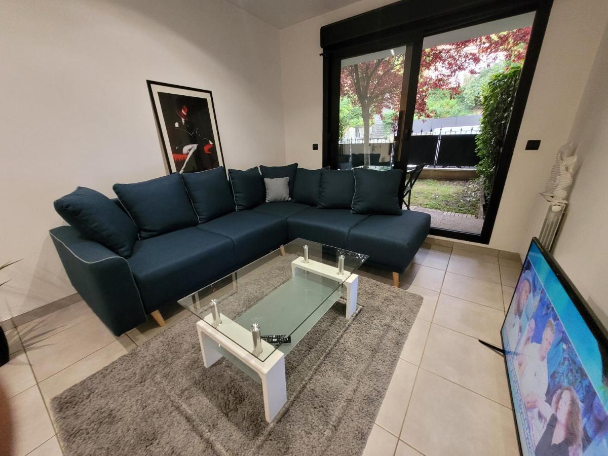 Appartement Standing 2 Pieces Avec Jardin Entre Paris & Dysney 马恩河畔布里 外观 照片